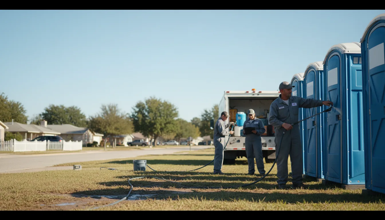 Long-Term Portable Toilet Rental in Blanchard, ND near me